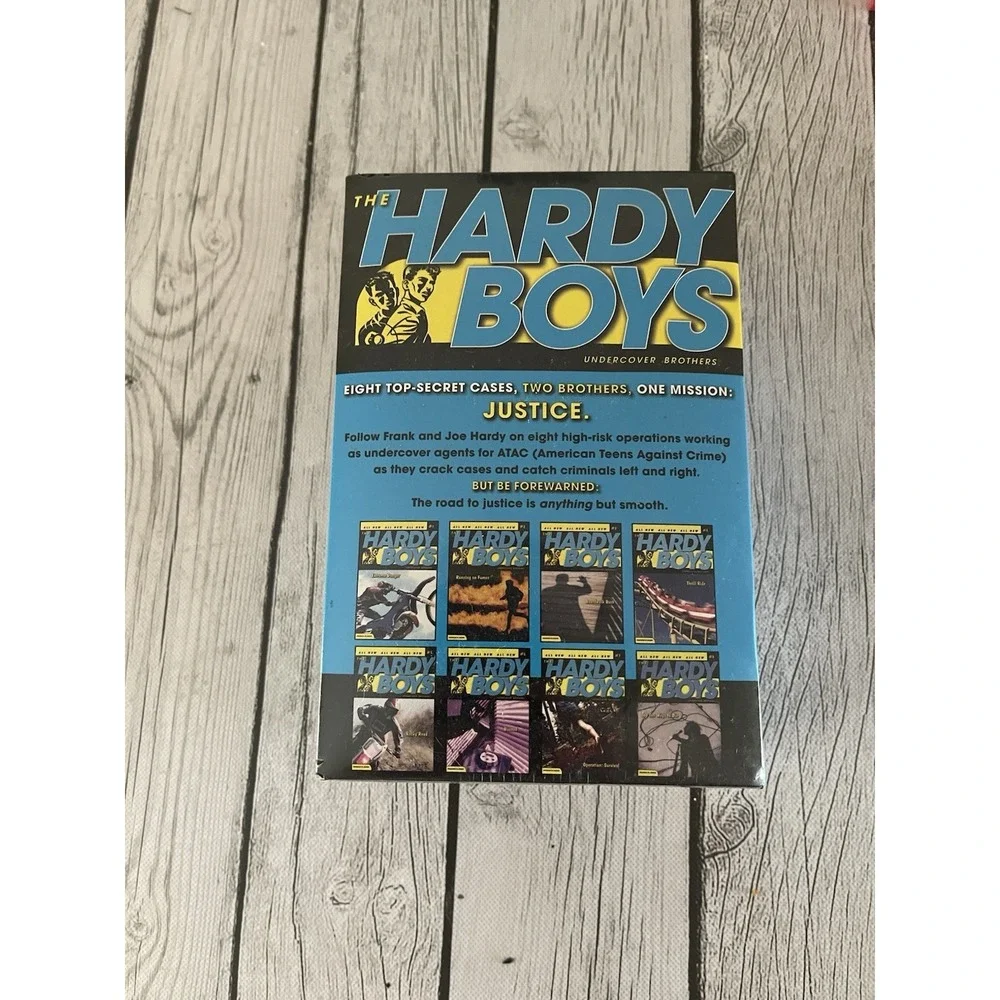 The Hardy Boys Collection Books 1-8 Franklin W Dixon Paperback Box Set Brand New